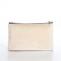 Lightning cosmetic bag, beige color