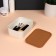 Korely cosmetic storage container, with a lid, 15.9 × 11.4 × 6.5 cm, ivory color