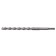 Denzel 705030 concrete boat, double spiral, three dusty edges, 14 x 210 mm