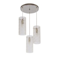 Lamp 444/3 E27 60W chrome 28x28x150 cm