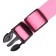 Collar with backlight size M, Osh 40-48 x 2.5 cm, 3 glow modes Pink