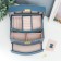 Casket to the leatherette for decorations chest "Blue python" Combined 13x15x21.5 cm