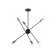 Lighting Lamp in the style of Ambrella Light, Loft, TR80435, 6HE27, black color, gold