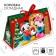 New Year. Gift box, folding, "Happy New Year", 27x23x15 cm, Mickey Mouse