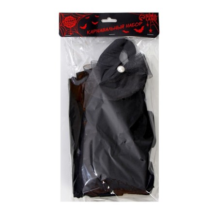 Carnival set "Witcher", witch's rim, cobbering cobweb-4