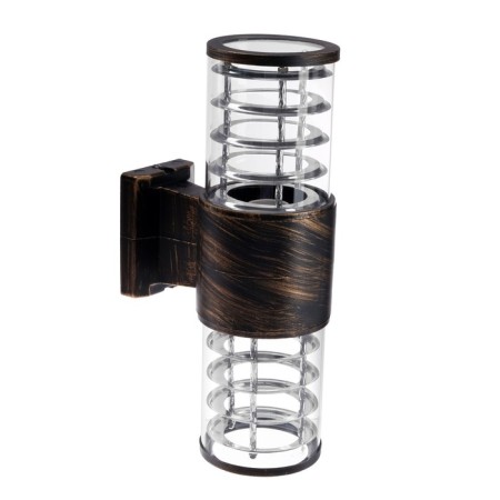 Wall lamp Luazon Lighting 2HE27X60 WTERN, plastic, up and down, bronze