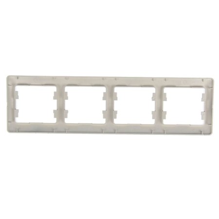 Frame "Glossa" Sche GSL000304, four -seater, horizontal, aluminum color-1