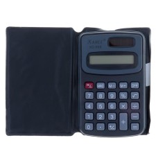 Pocket calculator with cover 8 - discharge, KC - 888, works on battery (AG 10 tablet)