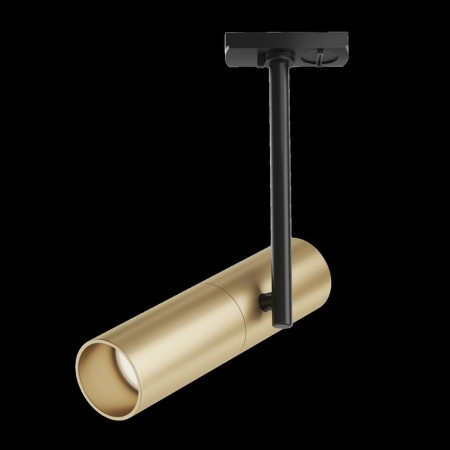 TRECK TECHNICAL TR005-1-GU10-BG, 1x50W, 20x8.1x28 cm, GU10, black color with gold-8