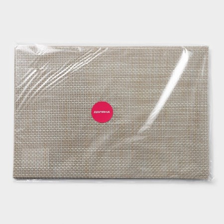 Serving napkin on the table "Classic", 45 × 30 cm, color brown-beige-3