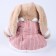 Soft toy "Little Friend", bunny in a pink dress