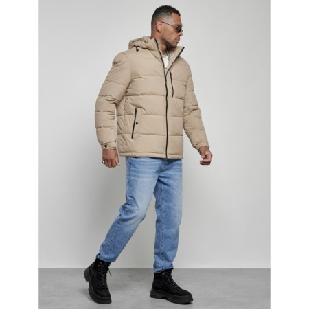 Sports male winter, size 56, beige color-2