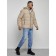 Sports male winter, size 56, beige color