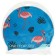Swiming hat for children's Onlitop, silicone, girth 46-52 cm