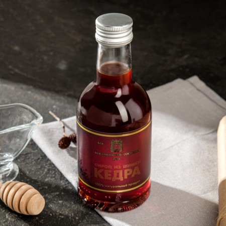 Syrup from a cedar cone, "Kosminsky hotel" 250 ml.