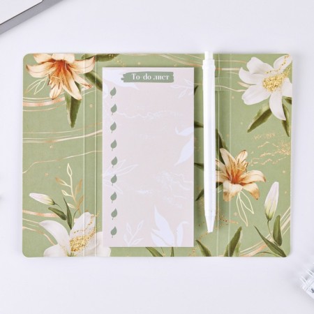 Set "March 8": Planning styles of 30 sheets, Plastic handle-1