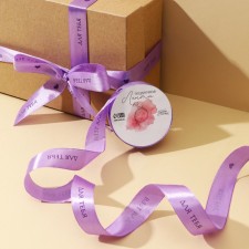 A satin tape, gift packaging, 