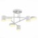 Ceiling EVOLUCE lamp. Sle201052-06. Nobel. 6x7 W, LED, 4000K, 3024 LM, 57x57x25 cm, white color