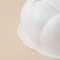 Form for mousse desserts and baking konfinetta "rose", 17 × 5.5 cm, white color