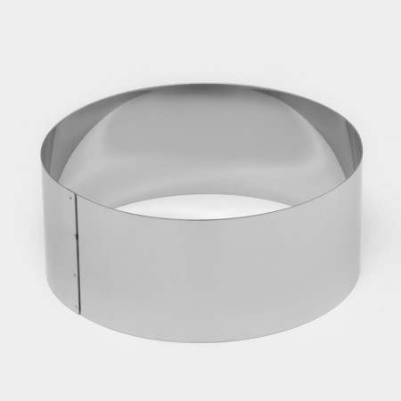 Baking uniform, professional “circle”, D-20, h-8.5 cm, steel 1 mm