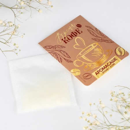 Ароматизатор для дома (саше) «Время кофе», аромат кофе, 8 х 15,5 см.-1