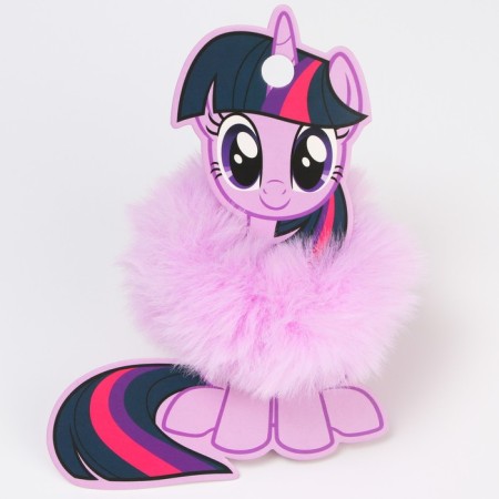 Hair elastic band, lilac, "spark", my little pony-1