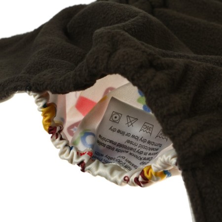 Panties-scammers, reusable, carbon-bamboo fabric, “aircraft”, from 0-36 months.-7