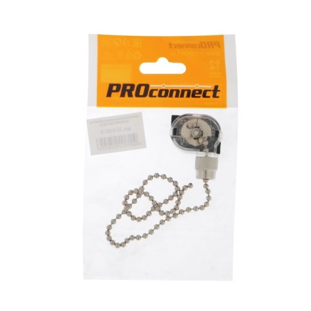 Switch for the wall lamp Proconnect, with a chain, 270 mm, the color of silver-2