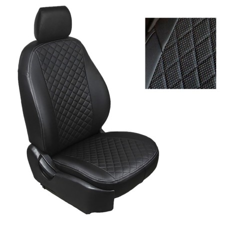 Auto-Chelecs from eco-leggings "Rhombus" for Toyota Rav4 III 2006-2012