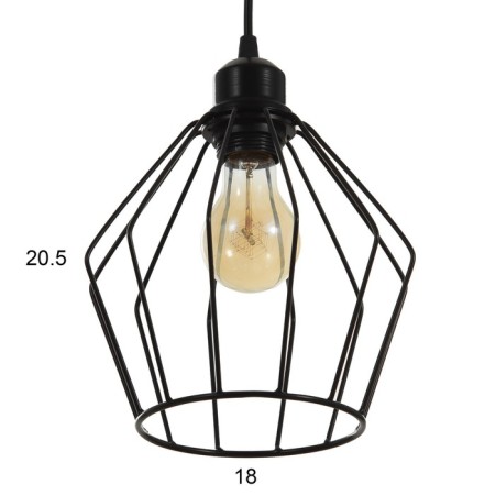 Bayerlux lamp "Batista" 3x40W E27 Black 37x37x90cm-7