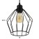 Bayerlux lamp "Batista" 3x40W E27 Black 37x37x90cm