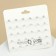 Pusets 15 pairs "minimal" flowers and hearts, white color in silver