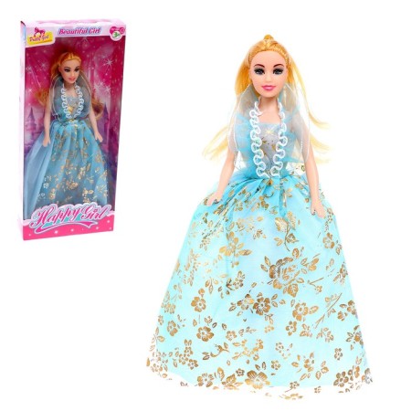 Model doll "Arina" in a dress, mix-1
