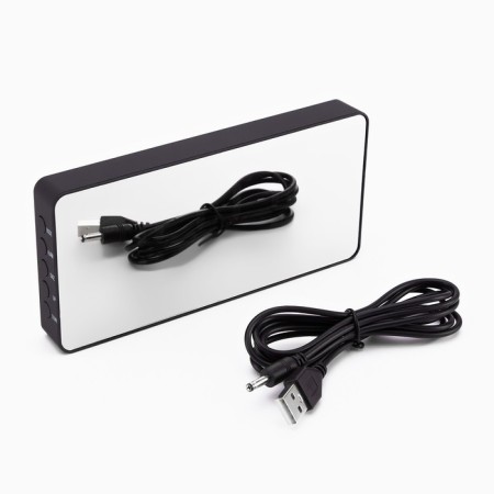 Electronic table, with a suspension, white indication, 7.5 x 15.5 cm, from USB-5