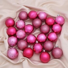 Set of balls plastic D-5 cm, 24 pcs 