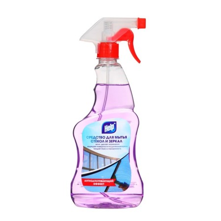 HELP glass washing, anti -recovering effect, trigger, 500 ml