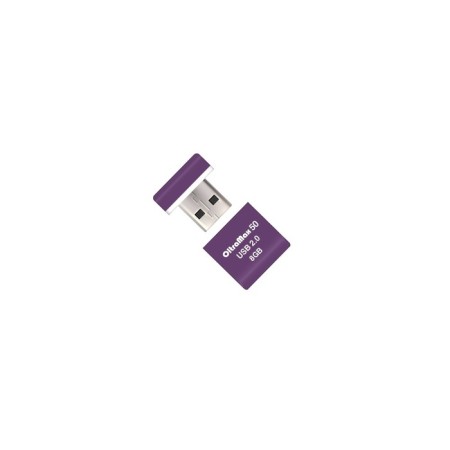 OLTRAMAX 50, 8 GB, USB2.0 flash drive, Thu up to 15 MB/s, PBU up to 8 Mb/s, purple