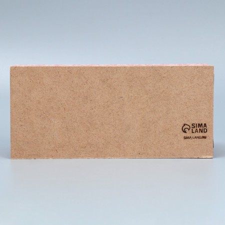 Wooden box with handles "Red", 24.5 × 5 × 10 cm-1