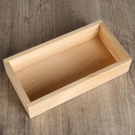 Standing "rectangle" from pine, 25 × 13 × 5 cm-1