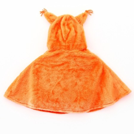 Carnival cape "Squirrel", height 104-128 cm, orange-5