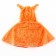 Carnival cape "Squirrel", height 104-128 cm, orange