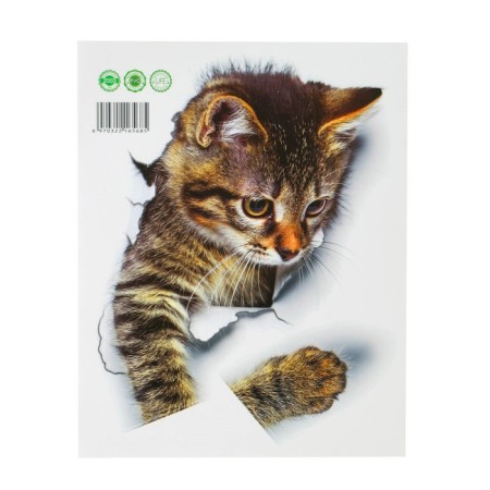 Sticker 3D Interior cat 25*19cm-1