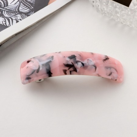 Halva hairpin "Silva" marble print, 9 cm, mix