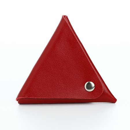 Monetnik on the button, Textura, red color-1