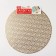 Set of serving napkins on the table "Sot", 4 pcs, d = 38 cm, gold color