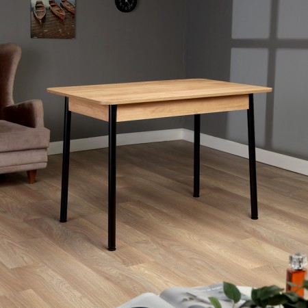 Table kitchen Lyon 1, 1100x700x750, oak craft gold