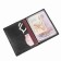 Cover for auto documents without fastening, black color