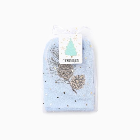 Terry towel "spruce bump" 30x60 cm, 100% cotton, 340 g/m2-4