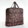 Road bag with lightning, with an increase, a long belt, black color/multi -colored