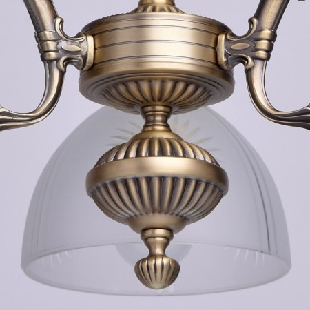 Ariadne chandelier, 3x60W E27, antique bronze-11